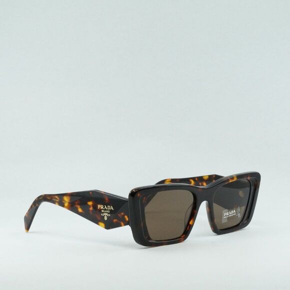NEW PRADA PR08YS 01V8C1 BROWN SUNGLASSES - Picture 10 of 13